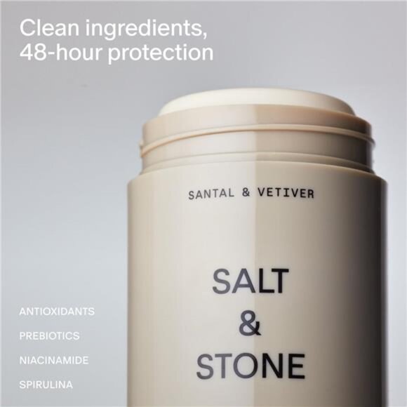 SALT & STONE Aluminum Free Deodorant | Extra Strength 48 Hour Protection for - Picture 2 of 7